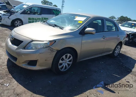 2010 Toyota Corolla Le из США, поврежденный, VIN 1NXBU4EE0AZ220818